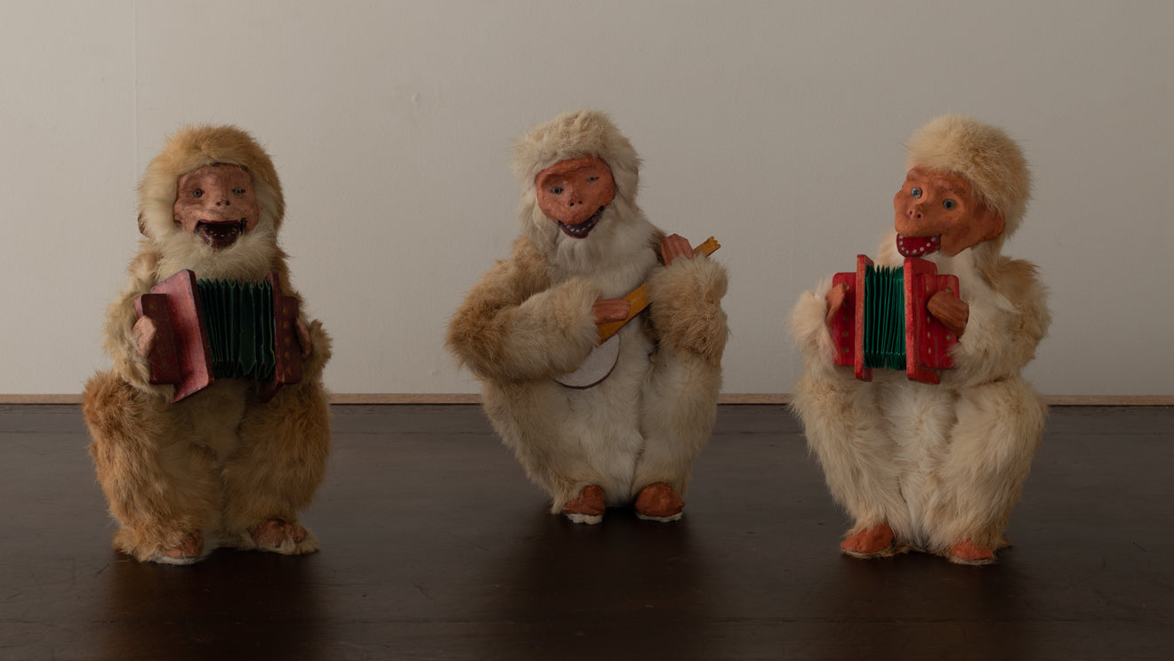 MONKEY AUTOMATON ACCORDION PLAYER BY ROULLET & DECAMPS